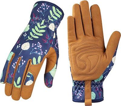 Bamllum Leather Gardening Gloves